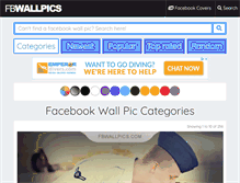 Tablet Screenshot of fbwallpics.com